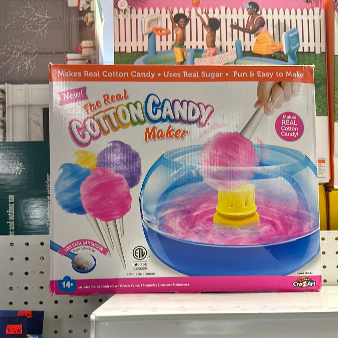 Cotton candy maker