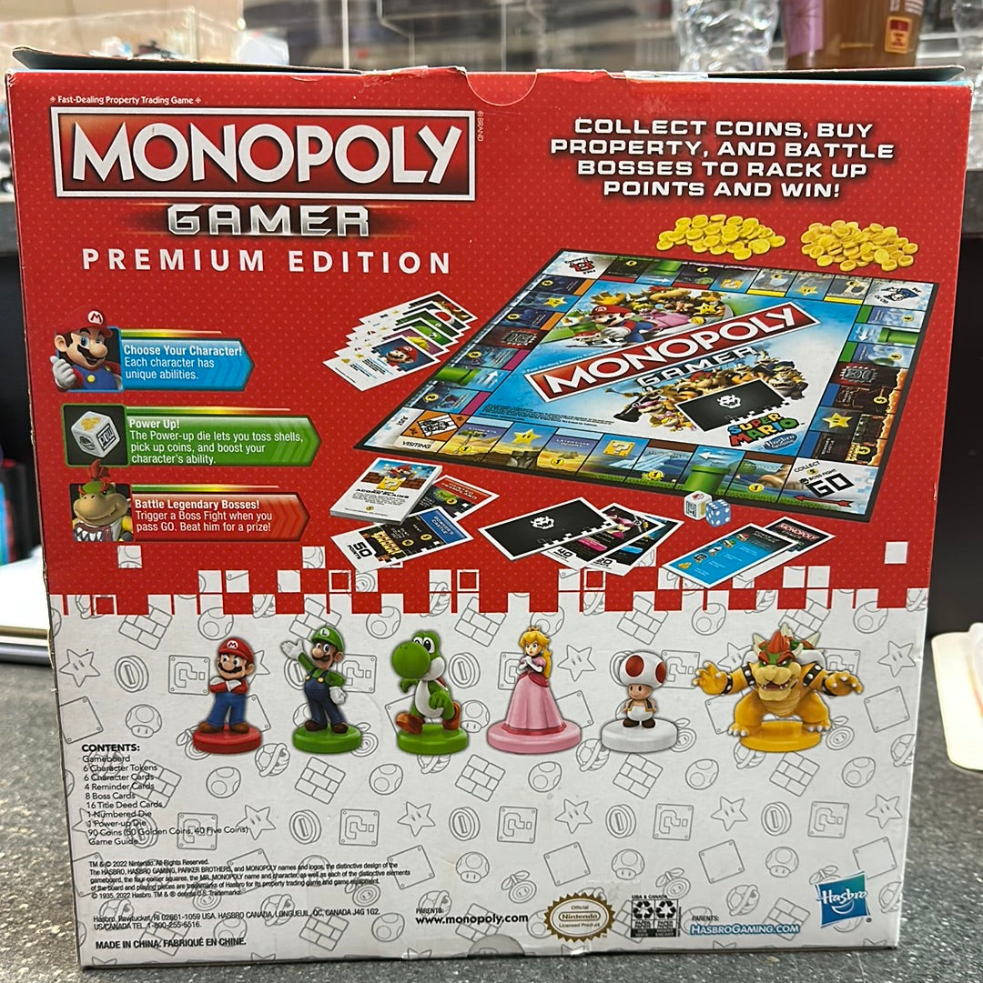 Monopoly Mario Gamer Premium Edition