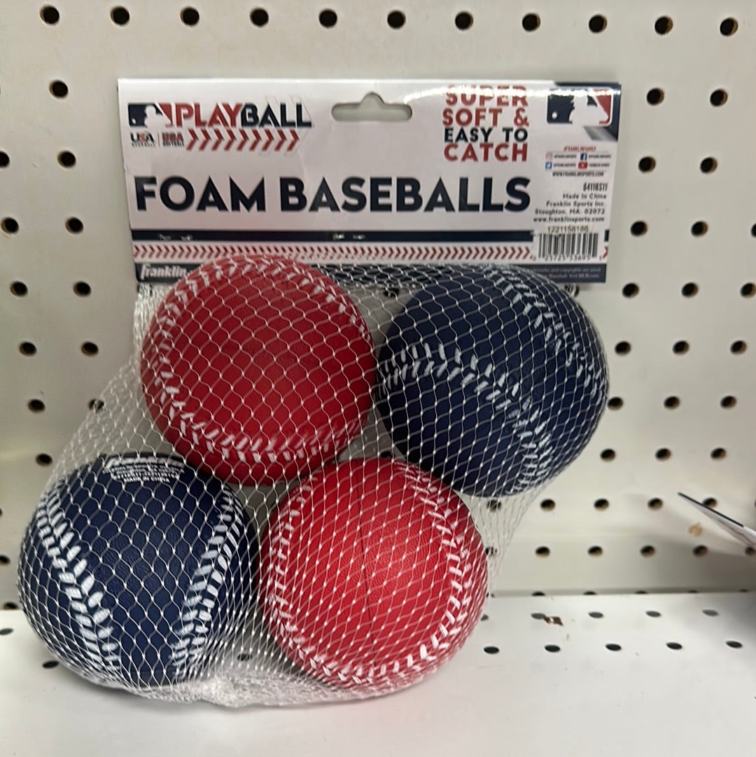 Playball Foam Baseballs