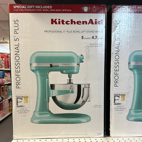 Kitchenaid 5 quarts 4.7 liters Professional 5 Plus - Aqua Green OPEN BOX