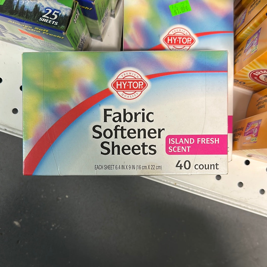 Fabric Softener Sheets