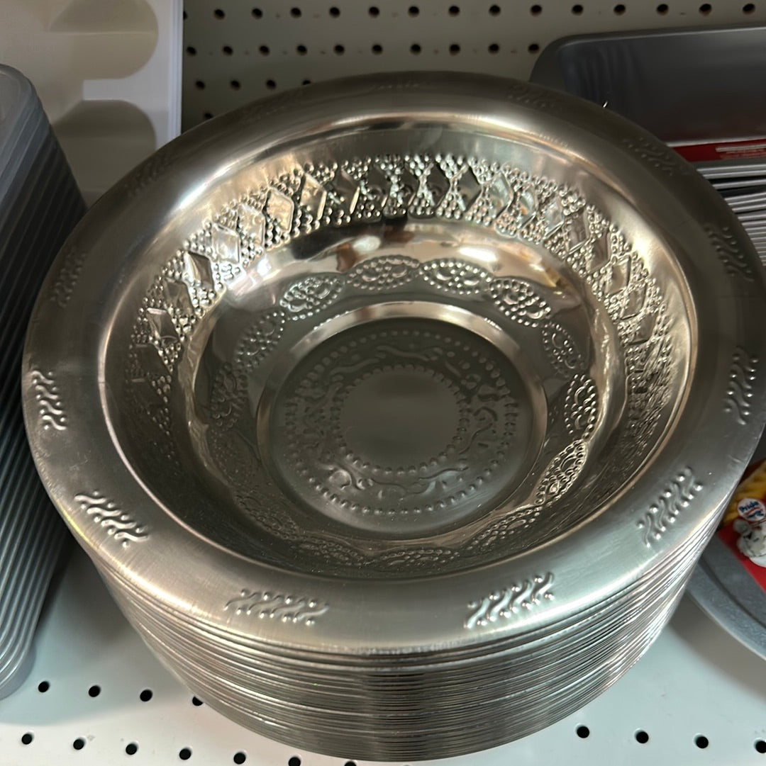 metal bowl