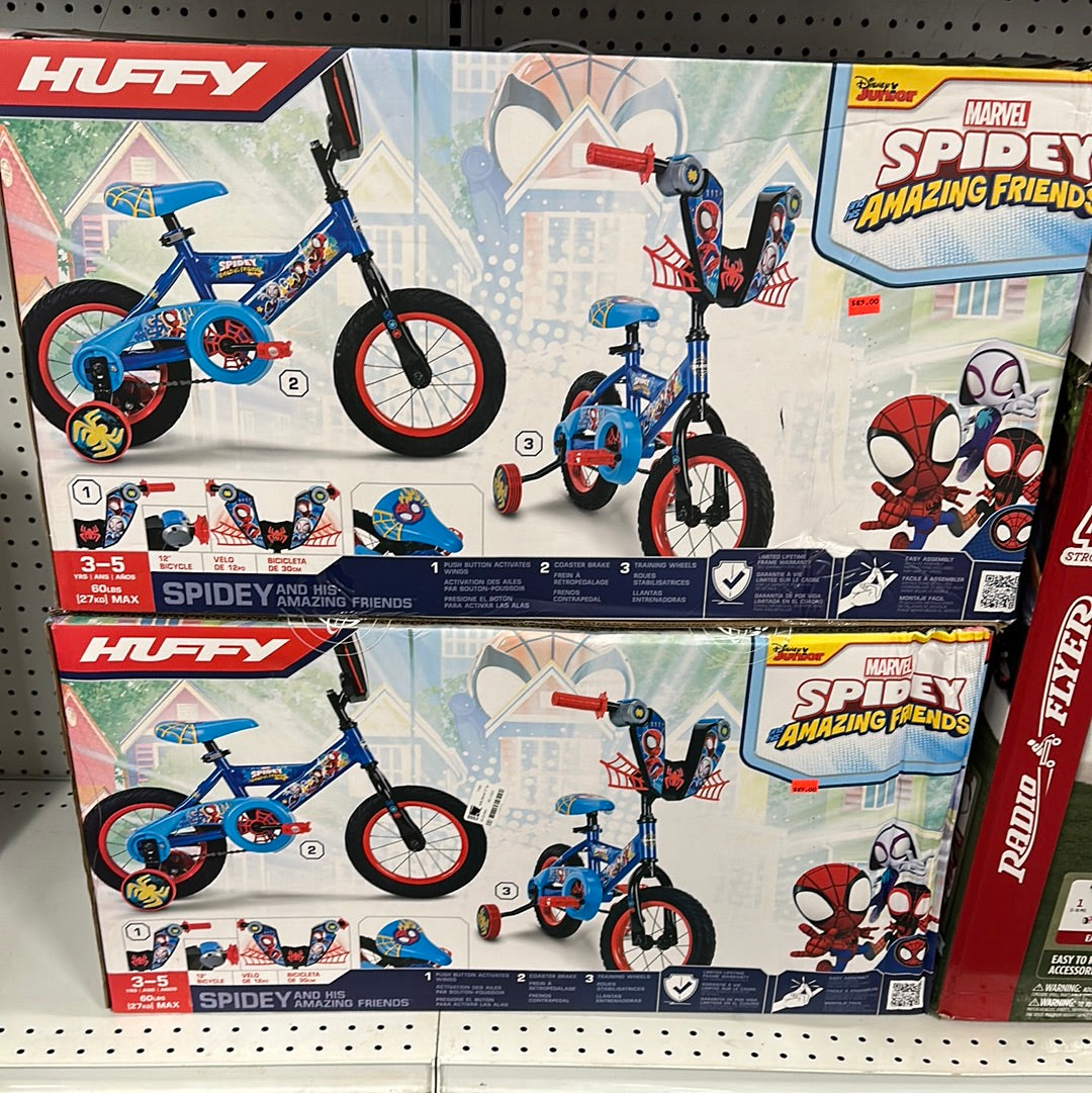 Huffy Marvel 12" Spidey and His Amazing Friends Kids' Bike - Blue