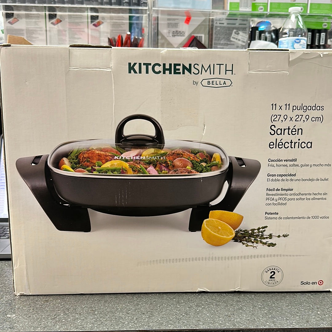 Kitchen Smith by Bella Electric Skillet 11x11