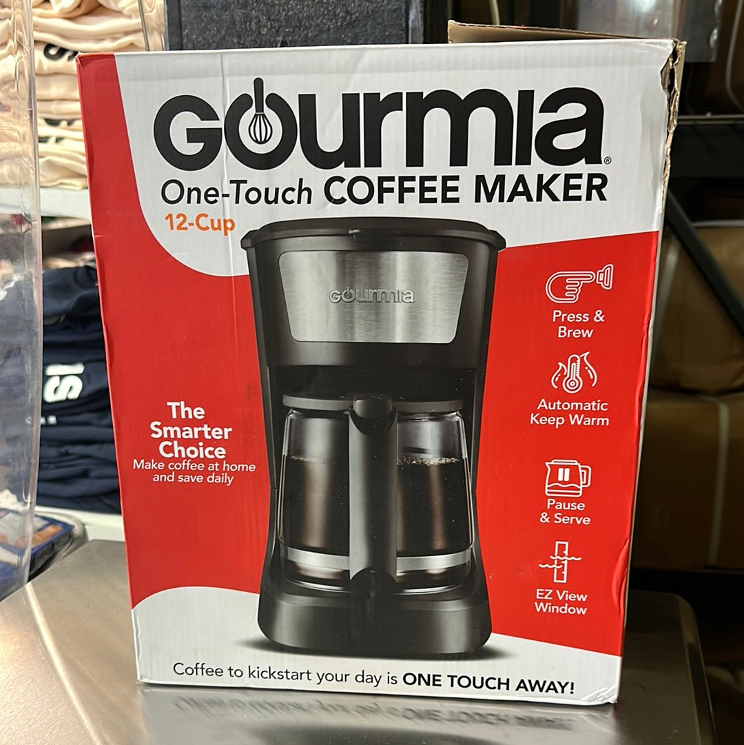 Gourmia 12 Cup One Touch Coffee Maker