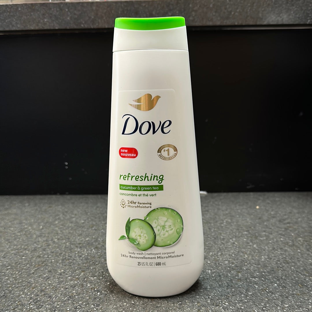 Dove Body Wash Refreshing Cucumber & Green Tea