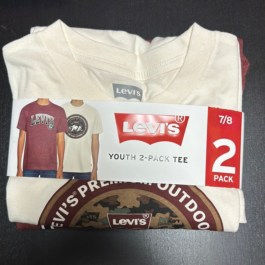 Levi’s T-shirt 2 pack tee size 7/8