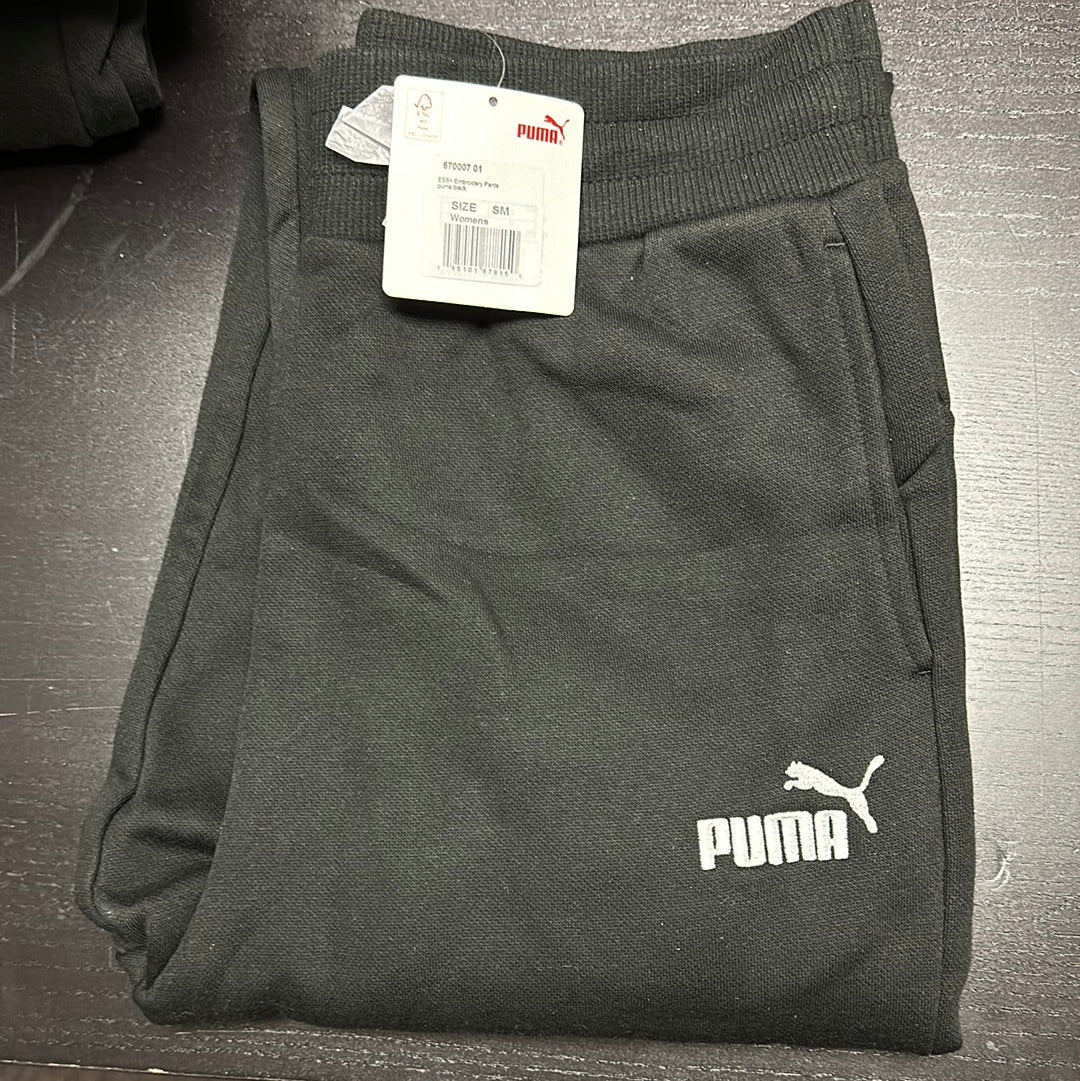 Puma pants black womens  size S