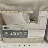 450 thread count 3 piece  sheet set