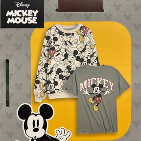 Disney Mickey Mouse 2 Pack Pullover + Tee Kids Size 14/16