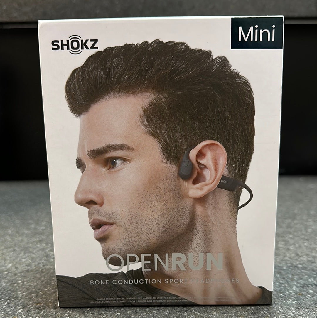 Shokz Open Run Mini Black OPEN BOX