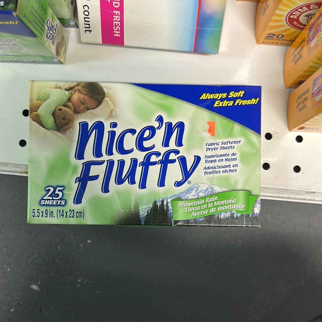 Nice’n Fluffy 25 sheets