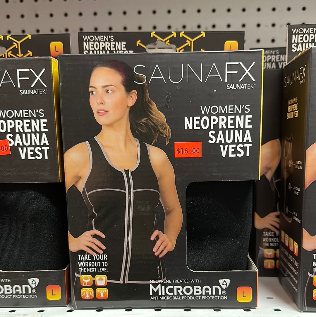 Sauna FX Woman’s Neoprene Sauna Vest - L