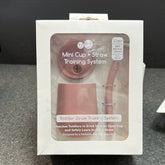 Ez Pz Mini Silicone Cup + Straw Traing System- Blush