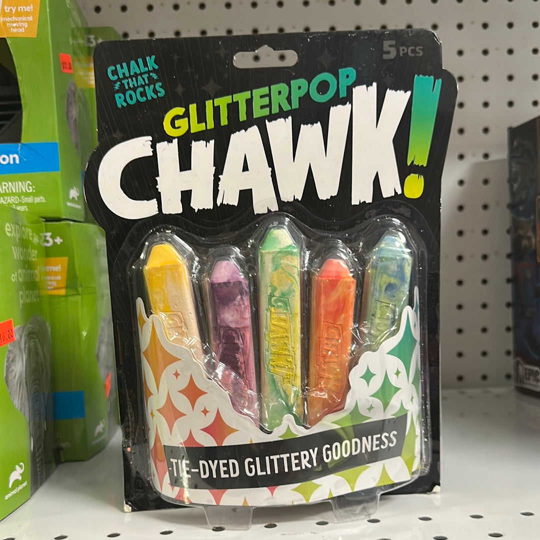 Glitter pop chawk