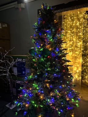 7.5 Ft Pre Lit Christmas Tree 700 LED Lights