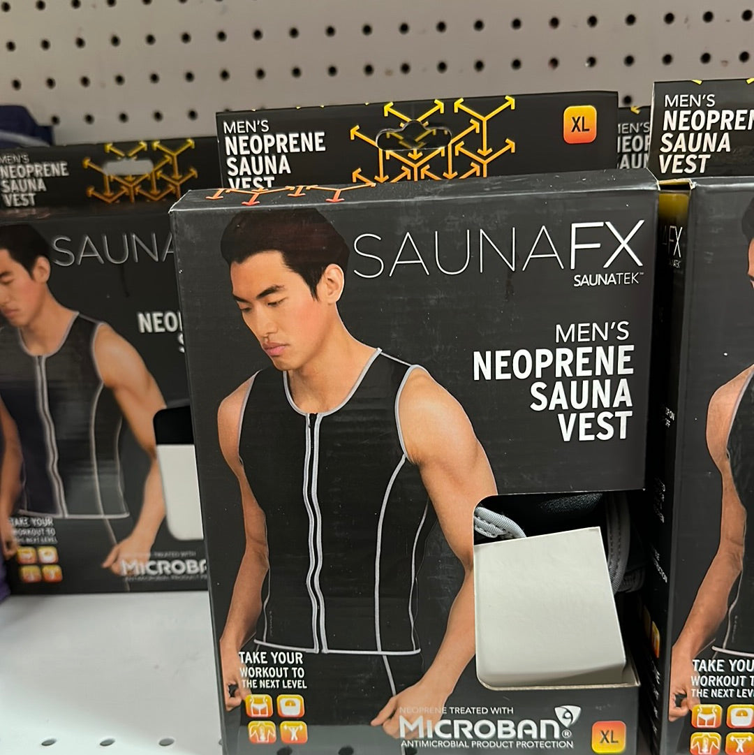 Sauna FX Men’s Neoprene Sauna Vest - XL