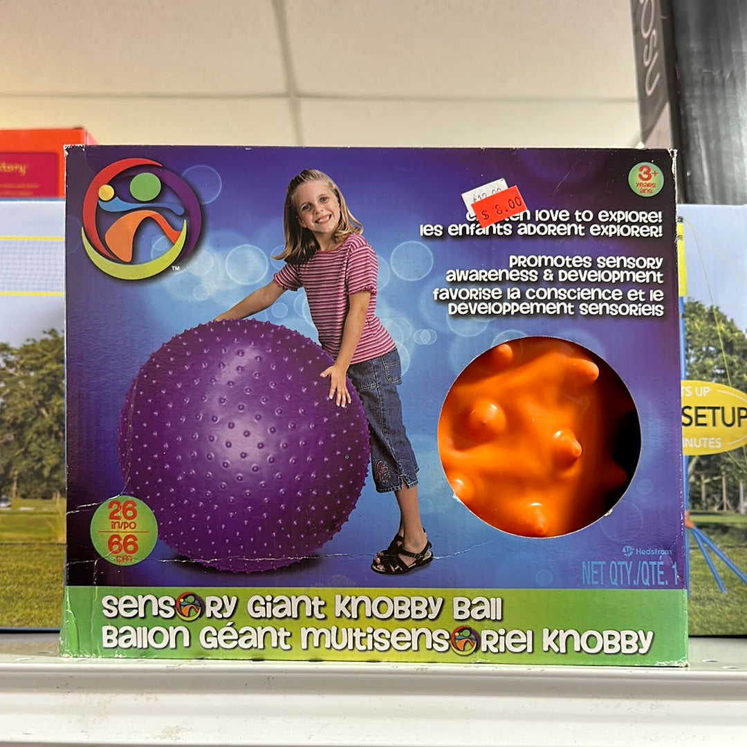 Giant Knobby Ball - Orange