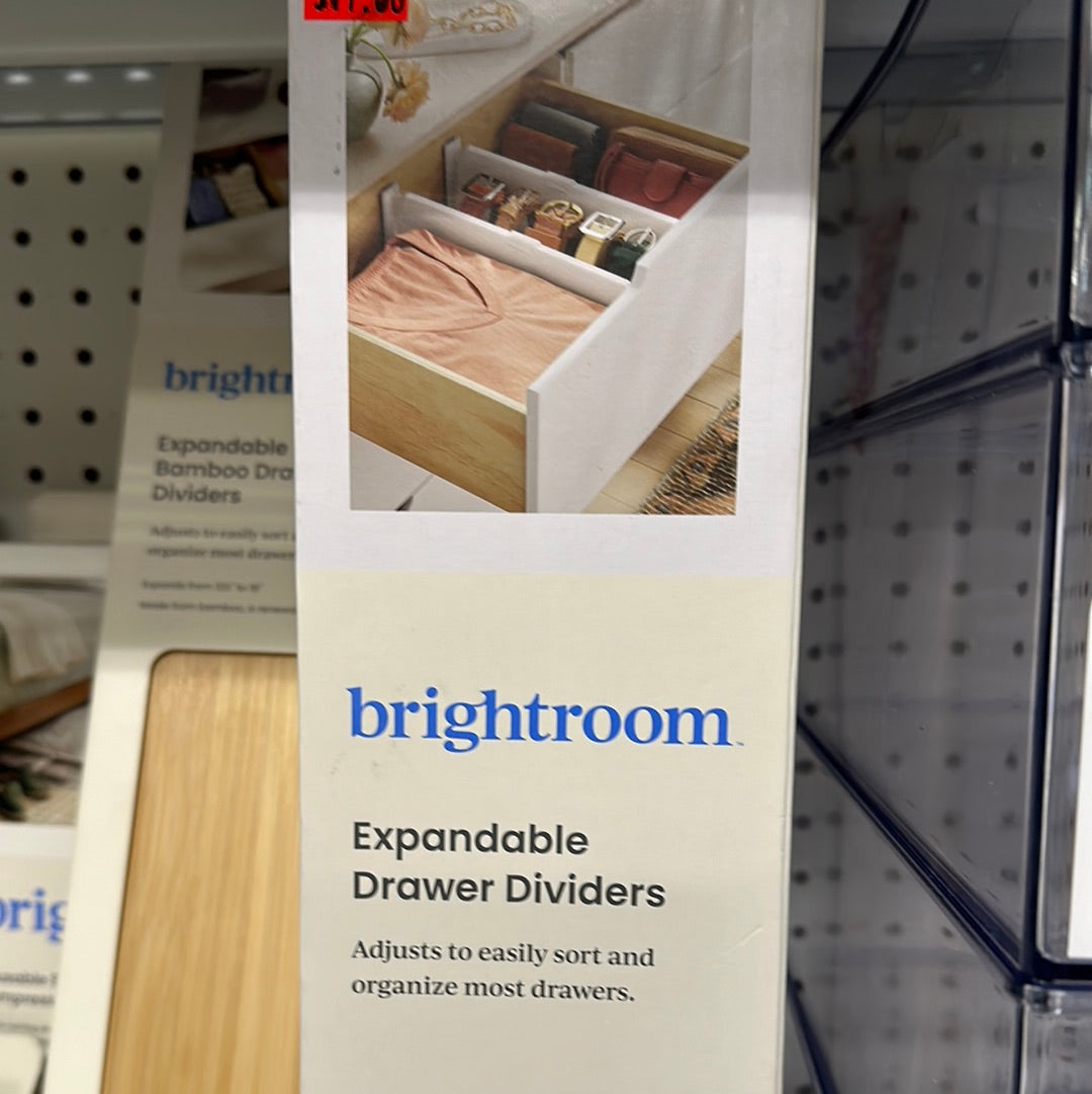 Bright room expandable drawer dividers