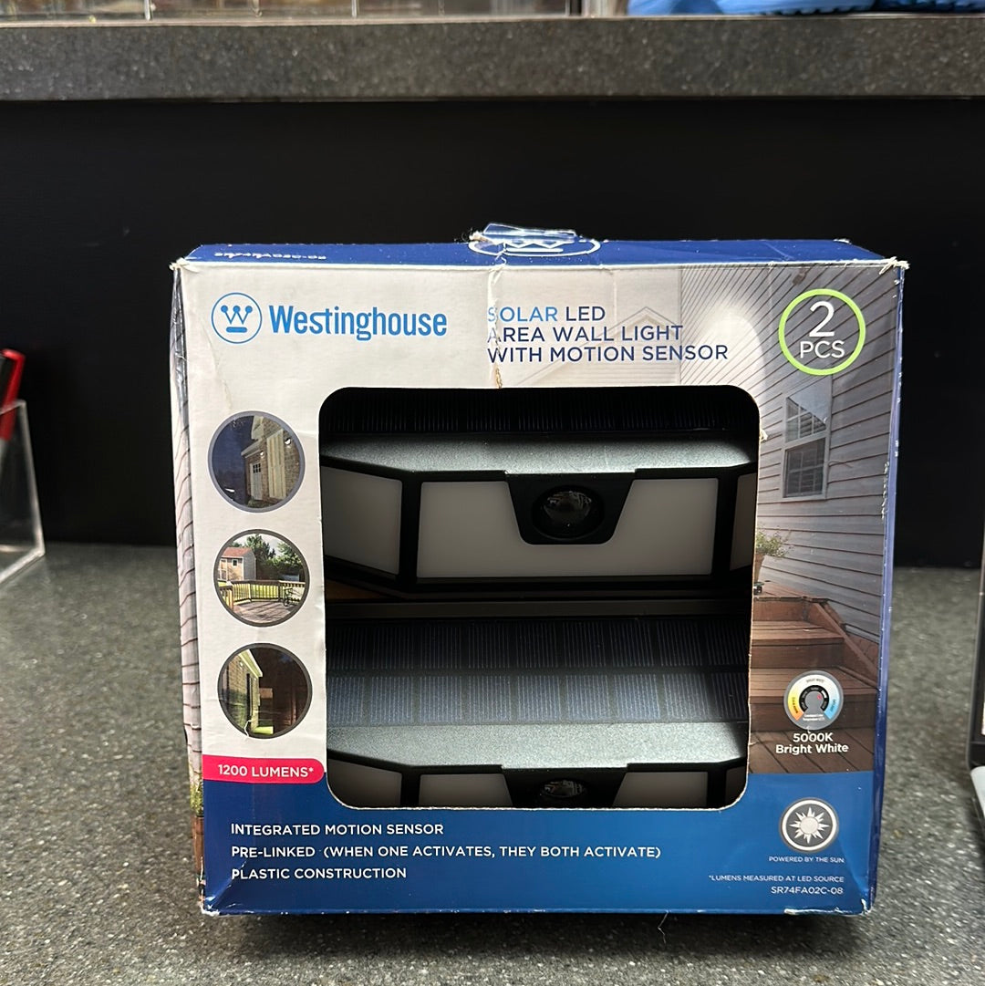 OPEN BOX - Westinghouse 2PK SOLAR LED