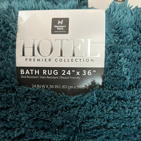 Hotel Premier Collection Bath Rug 24x36 Teal