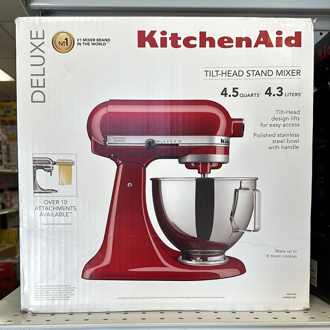 Kitchenaid 4.5 QT DELUXE RED