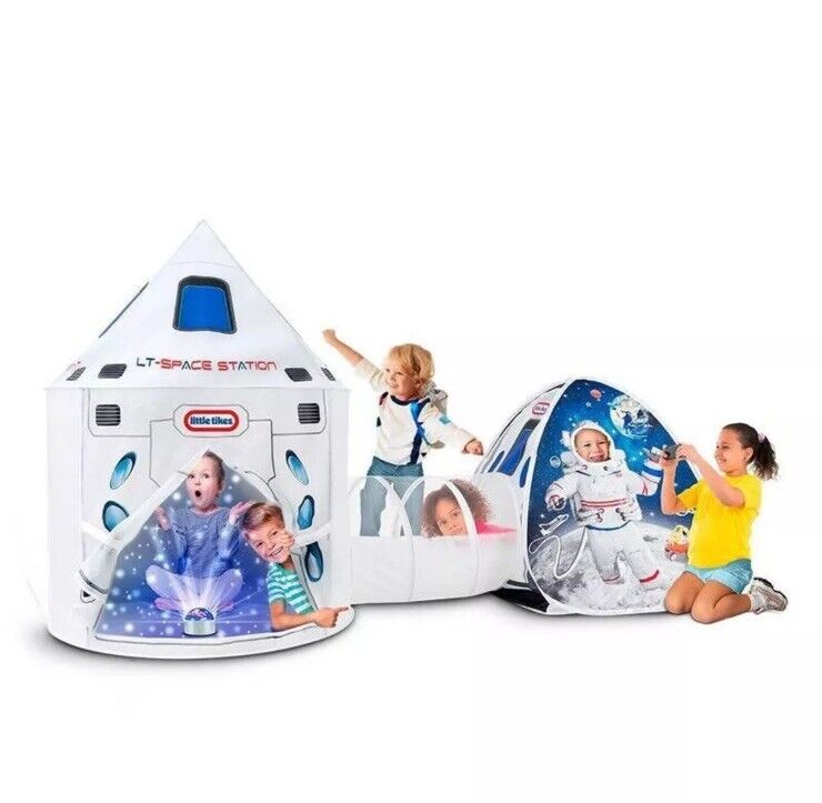 Little Tikes 3 in 1 Space Station Play Tent with Light