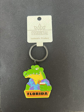 Florida Metal Key Chain Gator 12 PCS