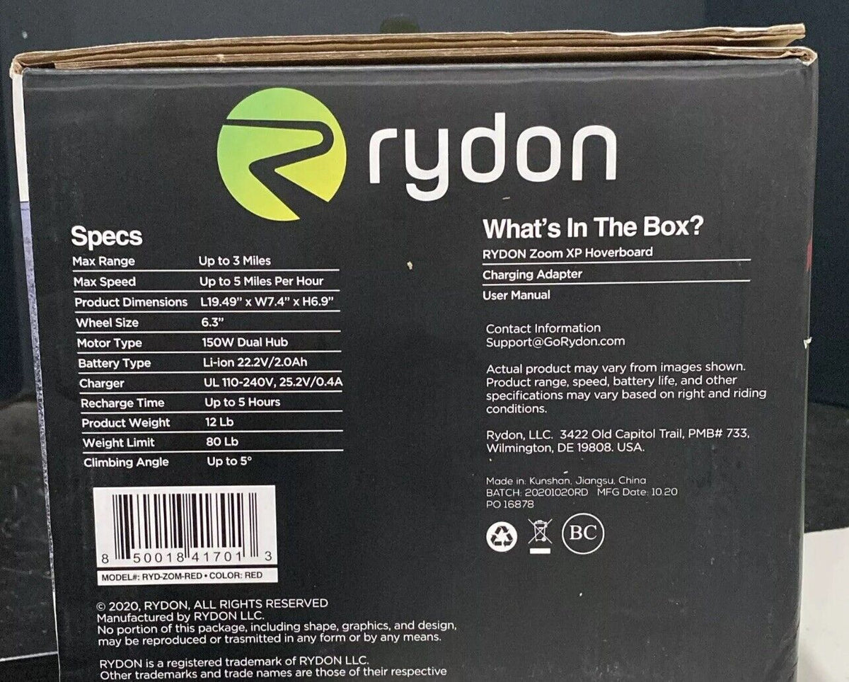 Rydon ZOOM XP  electric LED lights -ZOOM  XP (D3)