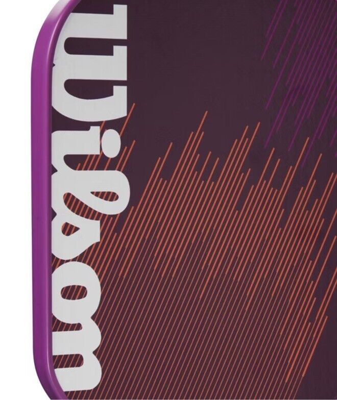 Wilson 16'' Fierce Team Traditional Pickleball Paddle - Purple