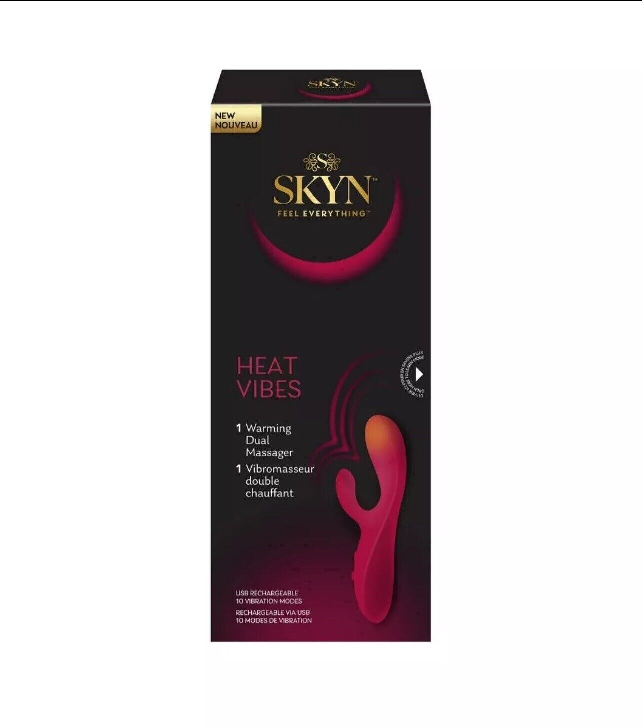 Adult Sex Toy Skin Vibes Personal Women's Massager Heat vibes Warming Brand New