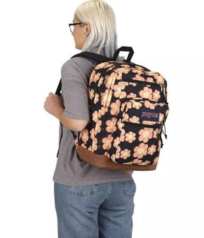 JanSport Cool Student 17.5" Backpack - Flower Frenzy