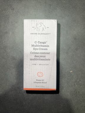 Drunk Elephant C-Tango Multivitamin Peptide Eye Cream Firm &Brighten 15mL/0.5 OZ