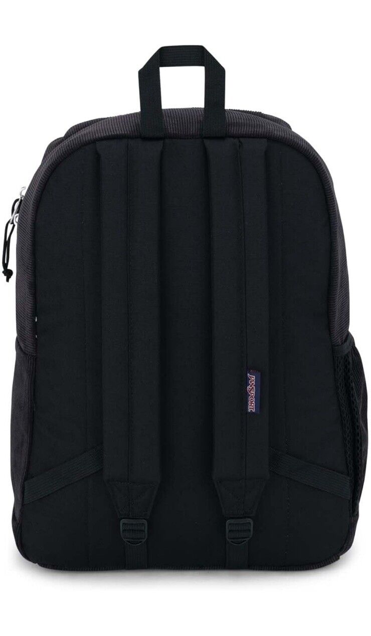 Jansport Black Corduroy Student Backpack