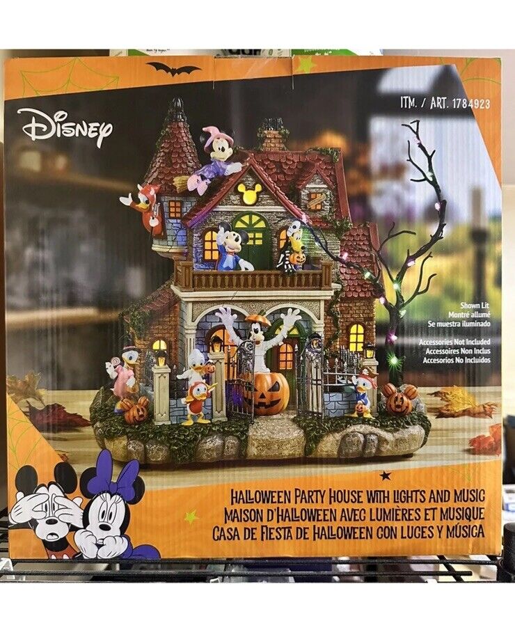 Disney Haunted Party House with Lights & Music