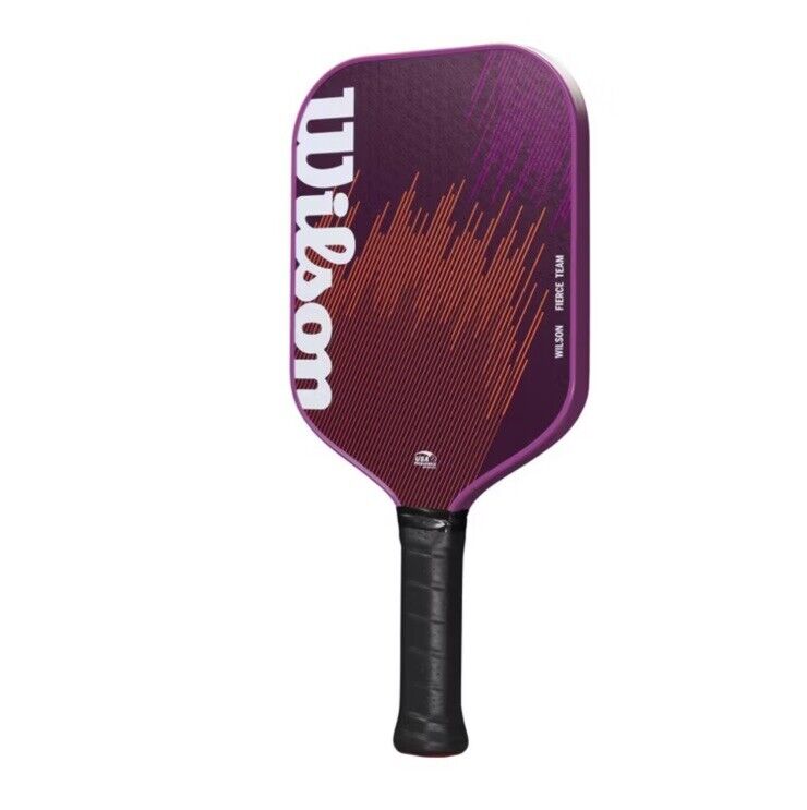 Wilson 16'' Fierce Team Traditional Pickleball Paddle - Purple