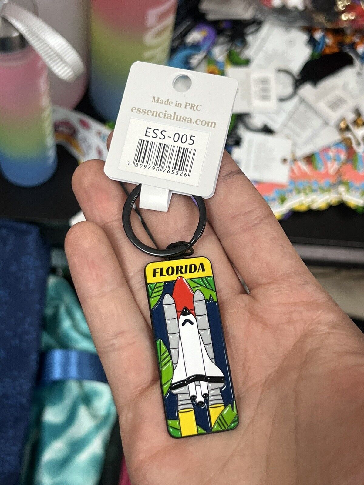 Florida Metal Key Chain Rocket 12 PCS