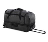 High Sierra 28" Wheeled Drop Bottom Duffel Bag - Black Graphic Carton