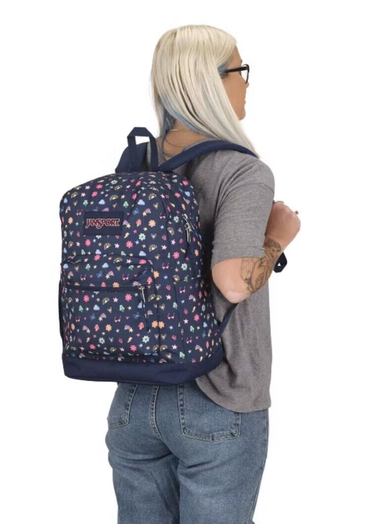 New Jansport Cross Town Plus Backpack with 15" Laptop Pocket Pick Design