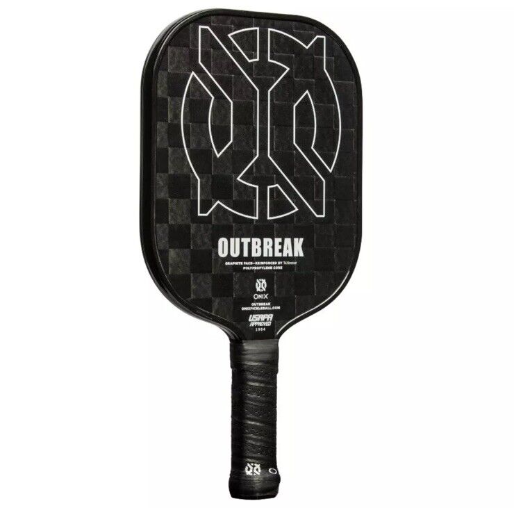 Onix Outbreak Pickleball Paddle, Color Black **NEW**