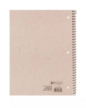 15 Pk -Wide Ruled Blue 1 Subject Flexible Plastic Cover Spiral Notebook - up&up™