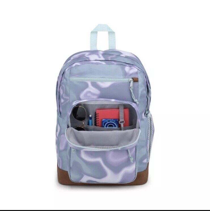 New JanSport Big Student 17.5" Backpack - Platinum Puddles (New)