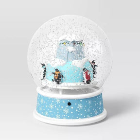 Animated Penguin Christmas Snow Globe - Wondershop™