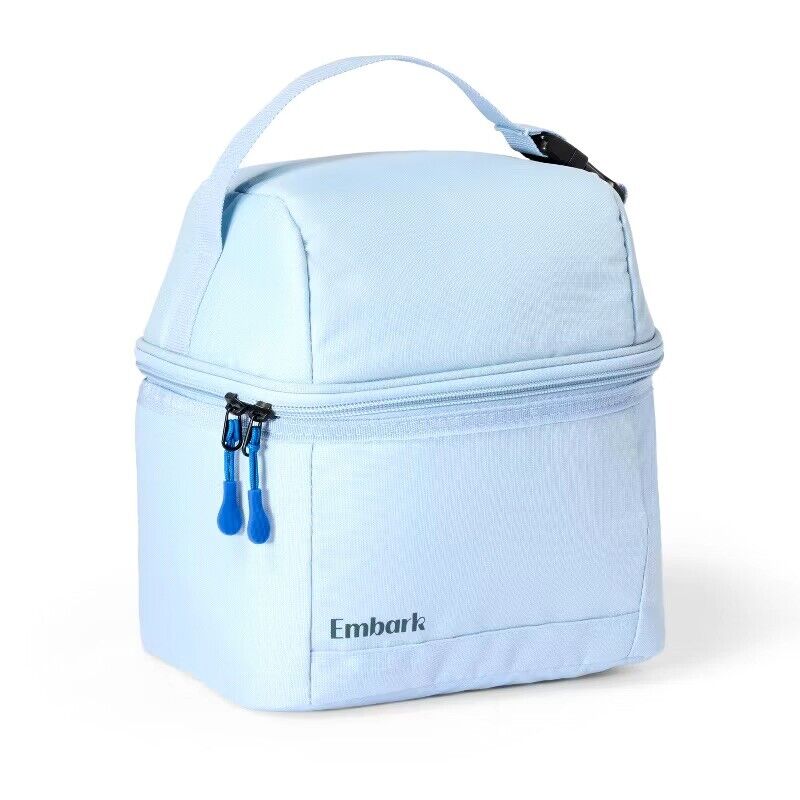 Dual Compartment Classic Molded Lunch Blue Bag  - Embark (NEW) TARGET