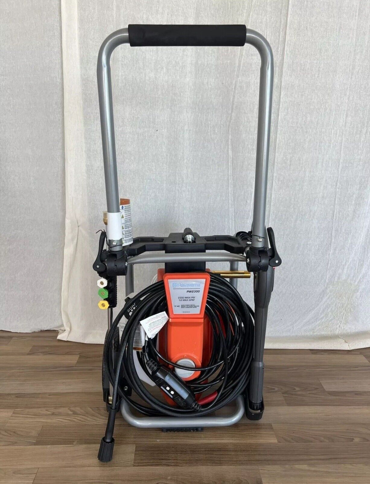 Husqvarna PW2300 Electric Pressure Washer w/ Detergent Tank, Turbo Nozzle