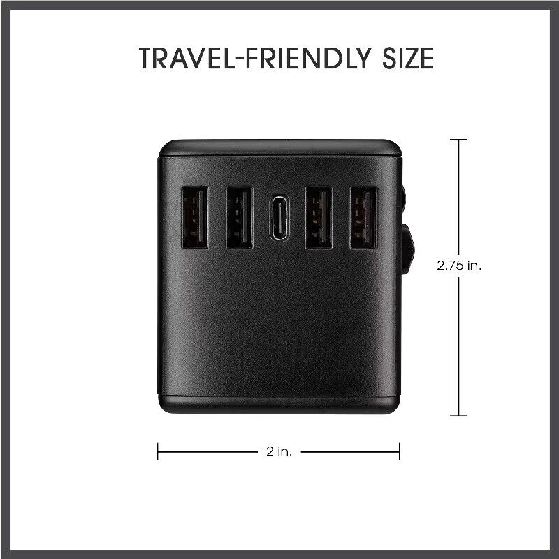 Travel Smart Quick Charge All-in-One Adapter