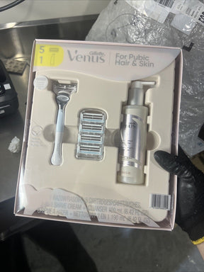 Gillette Venus for Pubic Hair and Skin Shaving Set (5 Cartridges)