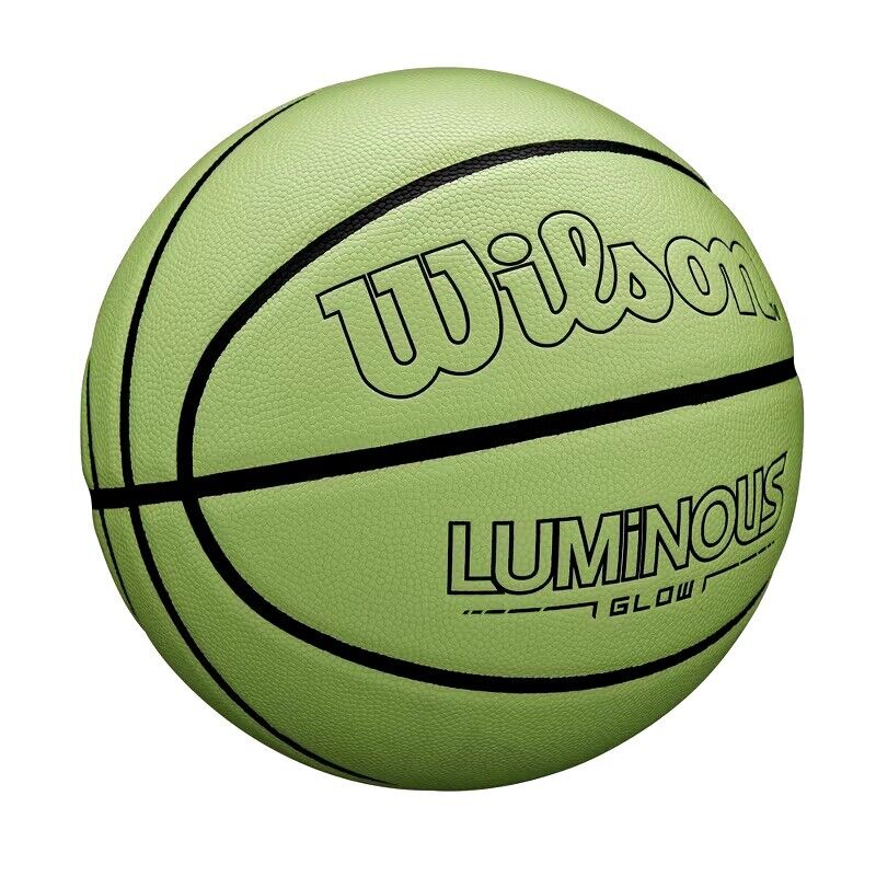 ((Last One))Wilson 29.95 Luminous basketball GLow In The Darks In-Door/Out-Door