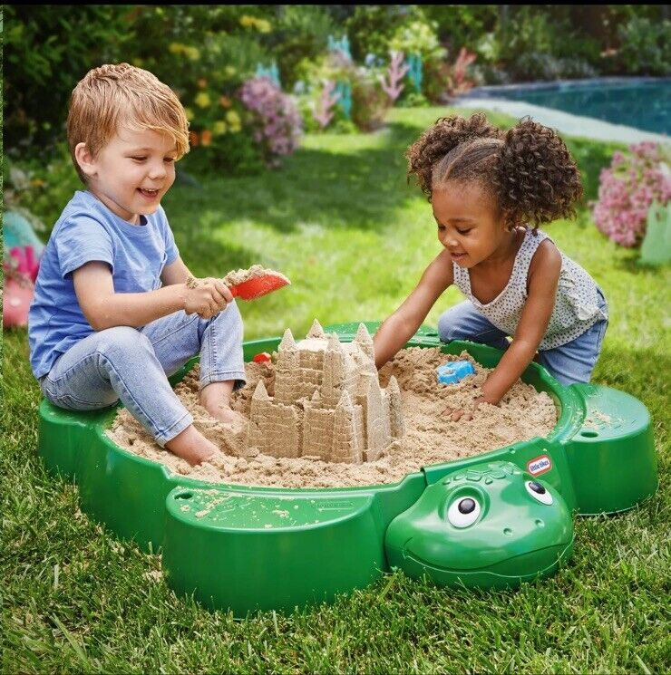 Little Tikes Turtle Sandbox, for Boys and Girls Ages 1-6 Years