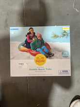 Sun Squad Inflatable Double Snow Tube 62"L x 33"W x 11"H Holds up to 300 lbs